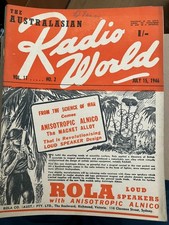The Australasian Radio World magazine Vol 11 No 2