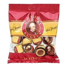 MozartKugeln MOZART BALLS MARZIPAN PRALINE CREME Austrian CANDIES 148g 5.3oz