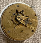 -18s Waltham 17j "Batlett"  LS HC Pocket Watch Movement . Ticks — photo 5