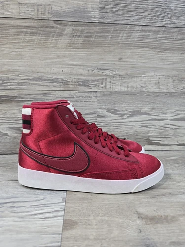 Nike Blazer Donna Mid Premium Scarpe Rosso Crush Bianco AV9375 605 Taglia 6 5
