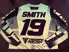 Progra Lot Jordan Smith Autographed FXR Triumph Racing Jersey and Number Plate