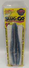 Lunker City Herb Reed's Original 9" SLUG-GO 3/CD #25 BLUE ICE - 3/pkg + Hook
