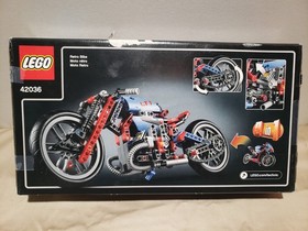 LEGO TECHNIC: Street Motorcycle (42036) complete set w/ instructions and box