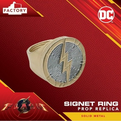The Flash Signet Ring Prop Replik