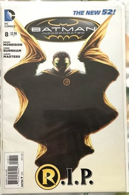 BATMAN INCORPORATED VOL 2 #8 - DEATH(?) OF DAMIEN WAYNE (DC, 2013, First Print)