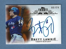 Brett Lawrie 2013 Topps Tribute Autograph #03/25