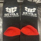 NJ New Jersey Devils Gaking Group Socks giveaway SGA Adult large new in package. — photo 5