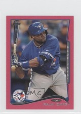 2014 Topps Mini Pink BCA 25/25 Rajai Davis #165 1g5