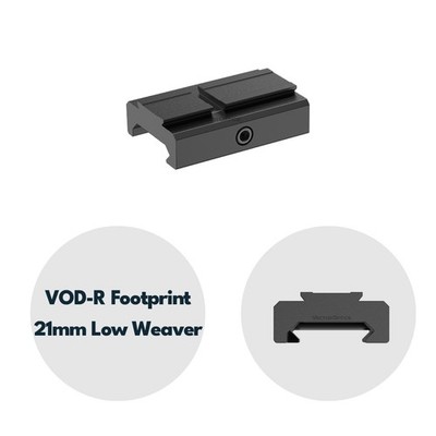 Vector Optics SCFRM-14 Montage mit VOD (Aimpoint) Footprint für 21mm Weaver, h=6