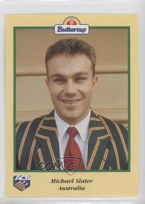 1995 Buttercup ACB Cricket Michael Slater (Close Up) 0b3