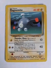 Magnemite 53/102 1999 Base Set Unlimited WOTC Vintage Pokémon Card HP