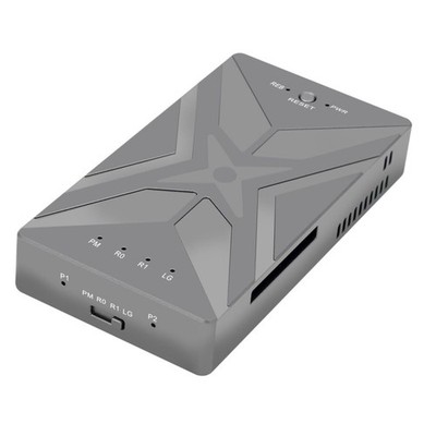 Neu RAID Dual Bay M.2 NVME SSD Gehäuse 20Gbps Festplattengehäuse Zubehör B