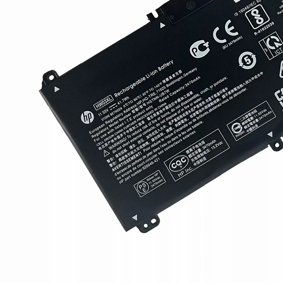 OEM Original HW03XL Battery for HP Pavilion 17-CN 17-CP 15-EG 15-EH L96887-1D1 - Image 3 of 4
