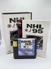 NHL '95 Sega Genesis EA Sports CIB Complete In Box w/ Manual Vintage Hockey Game