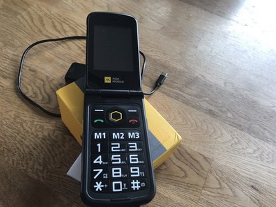 AGM Mobile M8 Flip Klapp-Handy Schwarz