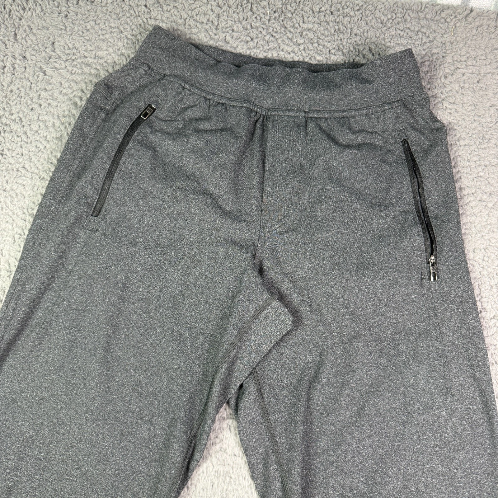 Lululemon Discipline Pants Mens S Gray Luon Straight Sweatpants Lounge M5245S