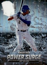 2021 Panini Prizm Draft Picks #PS-JA Jay Allen Power Surge Silver Prizm
