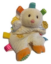 Mary Meyer Taggies Lovey Signature Collection Baby Toy Lamb Silky Tags Plush