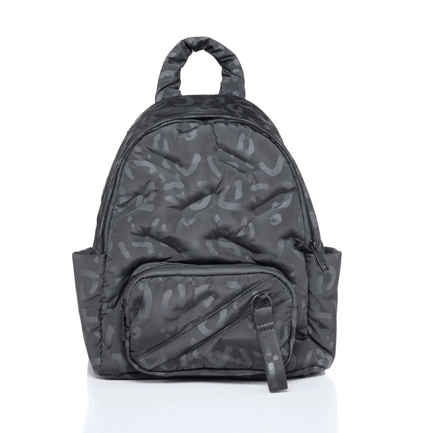 Mini Maya Backpack Tonal Black Cheetah