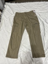 NWT Wrangler Five Stars Flex Cargo Tan Pants Men s 38 X 30