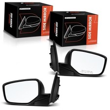 Pair 2 Power Door Mirror - Compatible with Honda Driver and Passenger Side