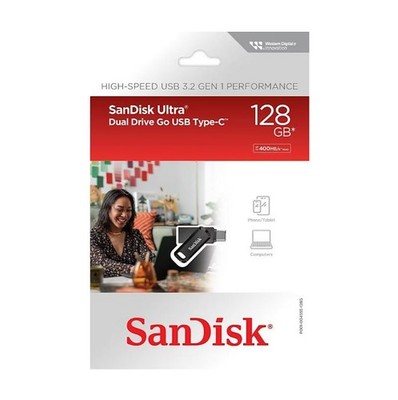 SanDisk Ultra Dual Drive USB-C 16GB USB 3.1 Flash Drive SDDDC3-A16BJ