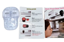Childproof Oven Door Lock Oven Front Lock Easy to Install and Use