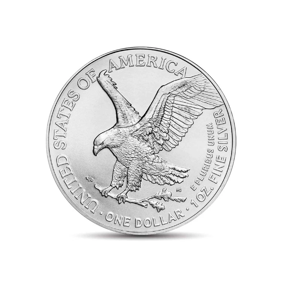 Flash of Blue 2026 American Silver Eagle 1oz 999 Fine Silver BU Colorized Coin - Bild 4 von 4