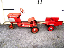 Rare 1950's Original Murray Trac Turbo Drive Pedal Tractor  Trac Dump