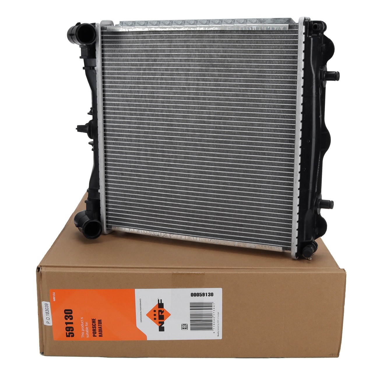NRF 59130 Kühler Motorkühler für PORSCHE 996 BOXTER (986) links 99610613151