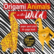Origami Animals in the Wild : Paper Block Plus 64-Page Book Paper