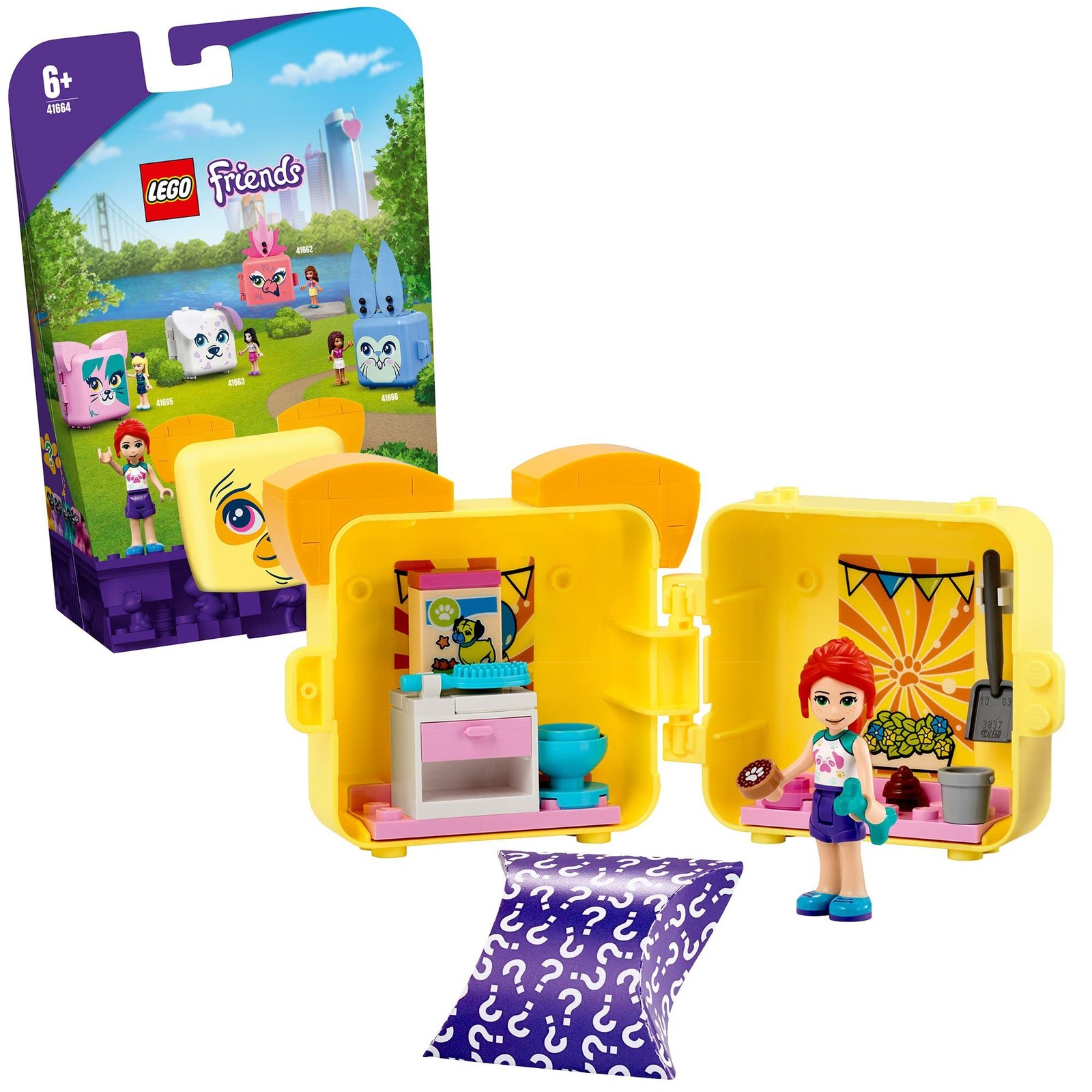 LEGO 41664 Friends Mia's Pug Cube Puppy Dog Play Cube Set - Image 5