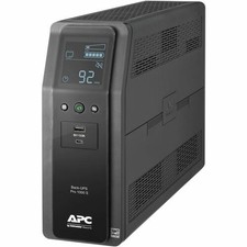 APC Back-UPS Pro, 1000VA/600W, Tower, 120V, 10x NEMA 5-15R outlets, Sine Wave, A