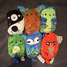 Cats vs Pickles Cat Plush Beanbag Lot of 5 Assorted Characters w/ Tags nature