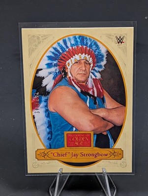 2023 Panini Chronicles WWE - Golden Age Chief Jay Strongbow #178 Pink /349