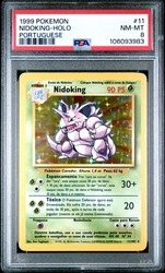 Nidoking 11/102 Base Set Holo Rare