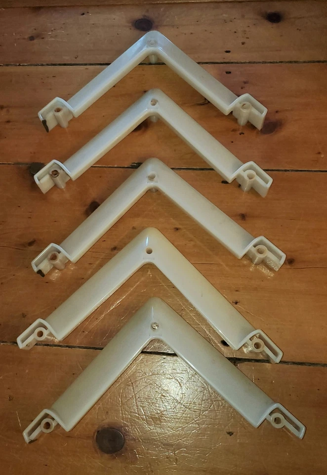 AMI D40 D80 Cabinet Grille Louver Lot Of 5 Good Condition No Cracks - Image 2 of 3