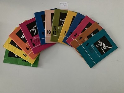 rappel revue mensuelle de la LPPD, Konvolut 1966,1 - 5, 1968, 3 - 12. Organe de 
