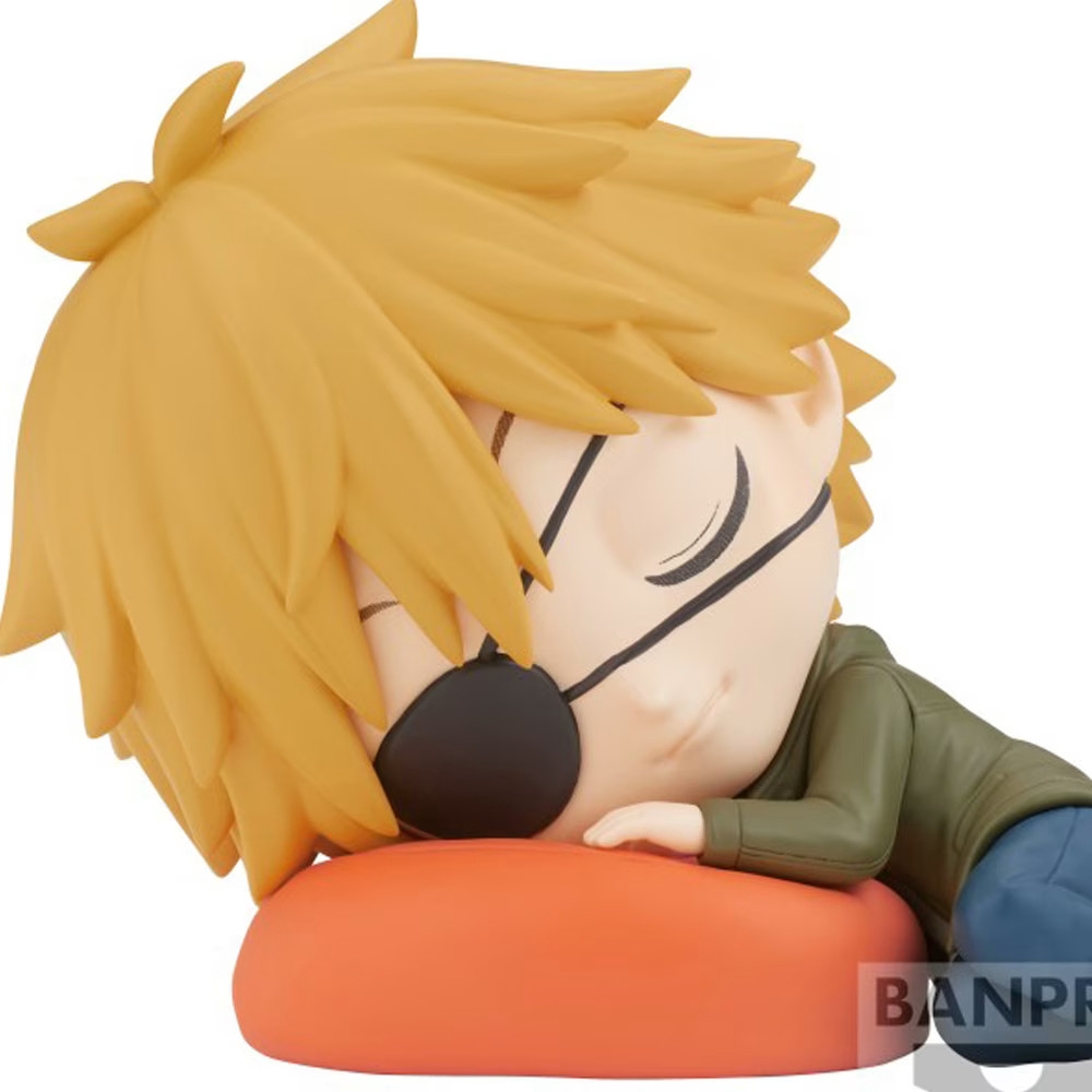 Chainsaw Man statuette Denji Sleeping Q Posket aux détails sculptés premium