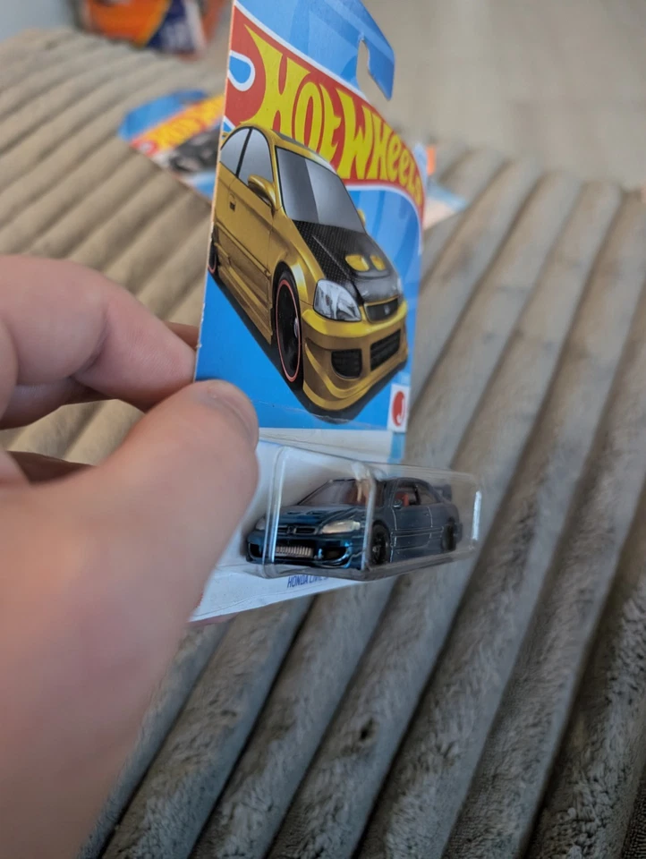 Pintura Spectraflame Hot Wheels Honda Civic SI Super Custom Treasure Hunt  Foto 3 de 4