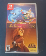 Disney Classic Games: Aladdin and The Lion King (Nintendo Switch)  w/ Case