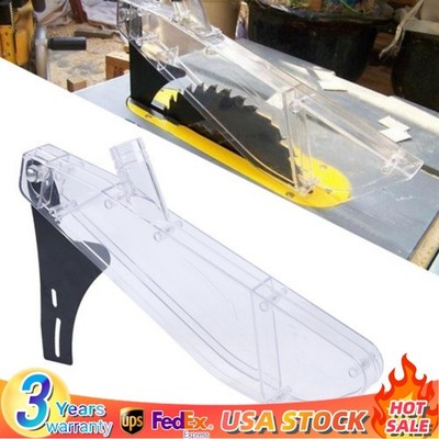 Table Saw Protective Anti Dust Cover Clear Guard Dispensing Woodworking Safety