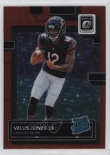 2022 Panini Donruss Optic Rated Rookie Red Stars Prizm Velus Jones Jr #230 p8v