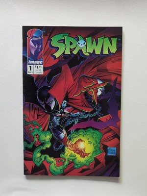 Spawn #1 1993  Todd MacFarlane Image Comic Error Inside Front Cover 