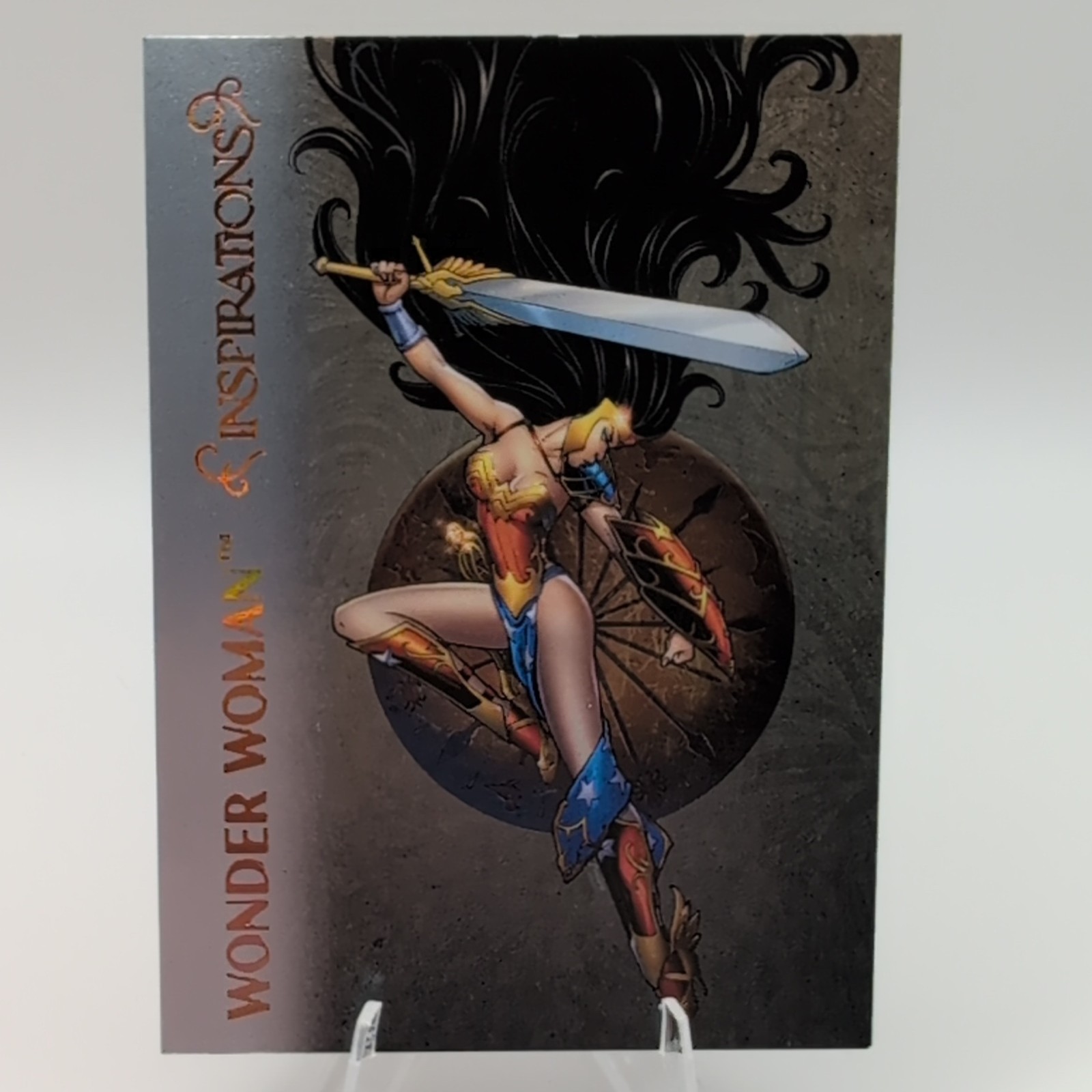 Upper Deck 2026 Inspirations World of DC Wonder Woman #38 matte Bronze 007/249