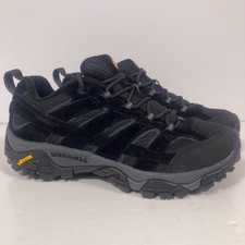 Merrell Mens 8 Moab 2 Ventilator Low Hiking Shoes Black Night Gorpcore Vibram
