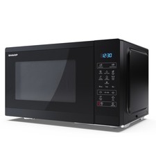 Sharp YC-MS252AU-B 25L Litre 900W Digital Microwave, Great Condition - Black