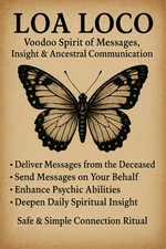 Loa Loco Voodoo Spirit • Ancestral Messages & Psychic Insight Ritual
