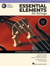 Essential Elements for Strings Double Bass Book 2 with Online Resource 000875064