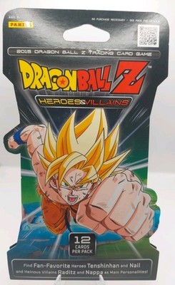 ドラゴンボール カード Vintage Panini Dragon Ball Z TCG Heroes & Villains Booster Pack